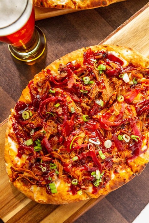 BBQ Pork flatbread