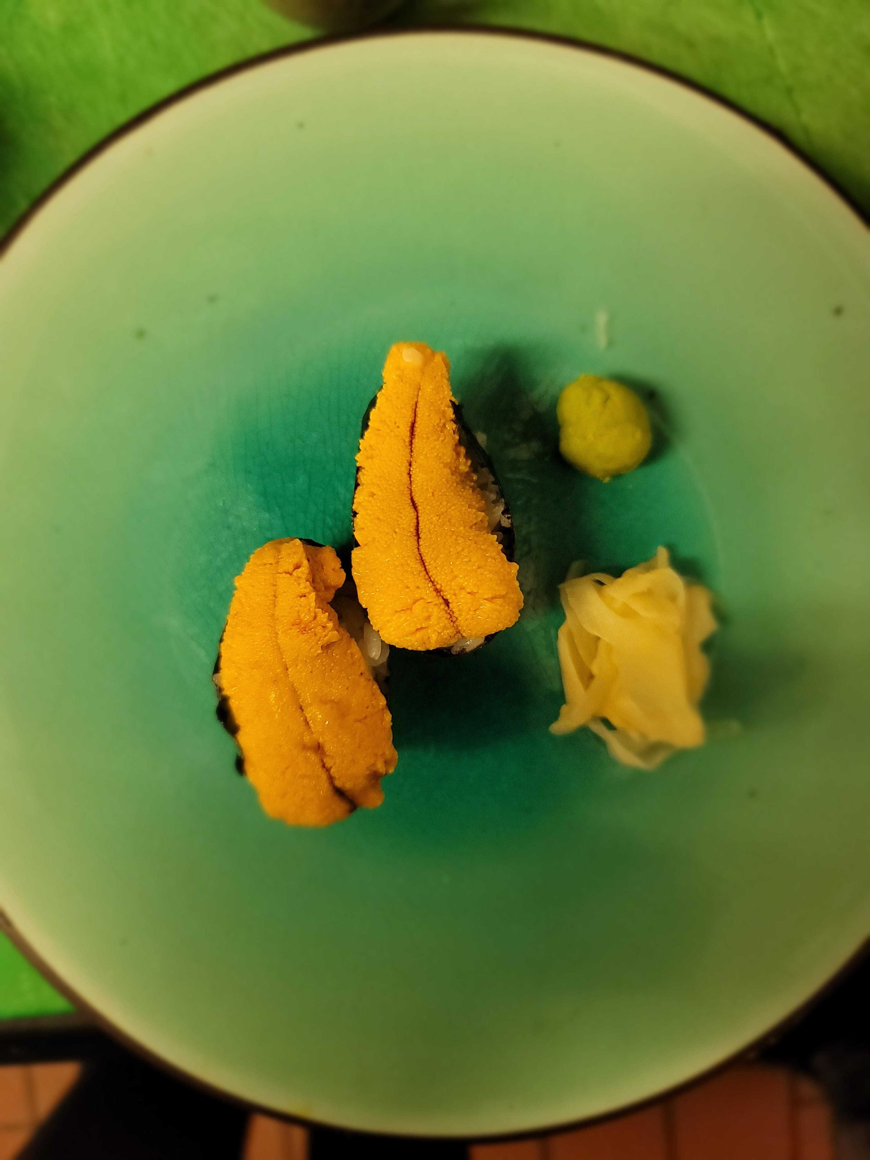 Sea Urchin Sushi *(Uni) (2pcs)