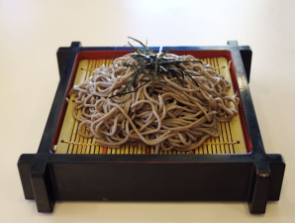 Cold Soba and Mini Curry Rice