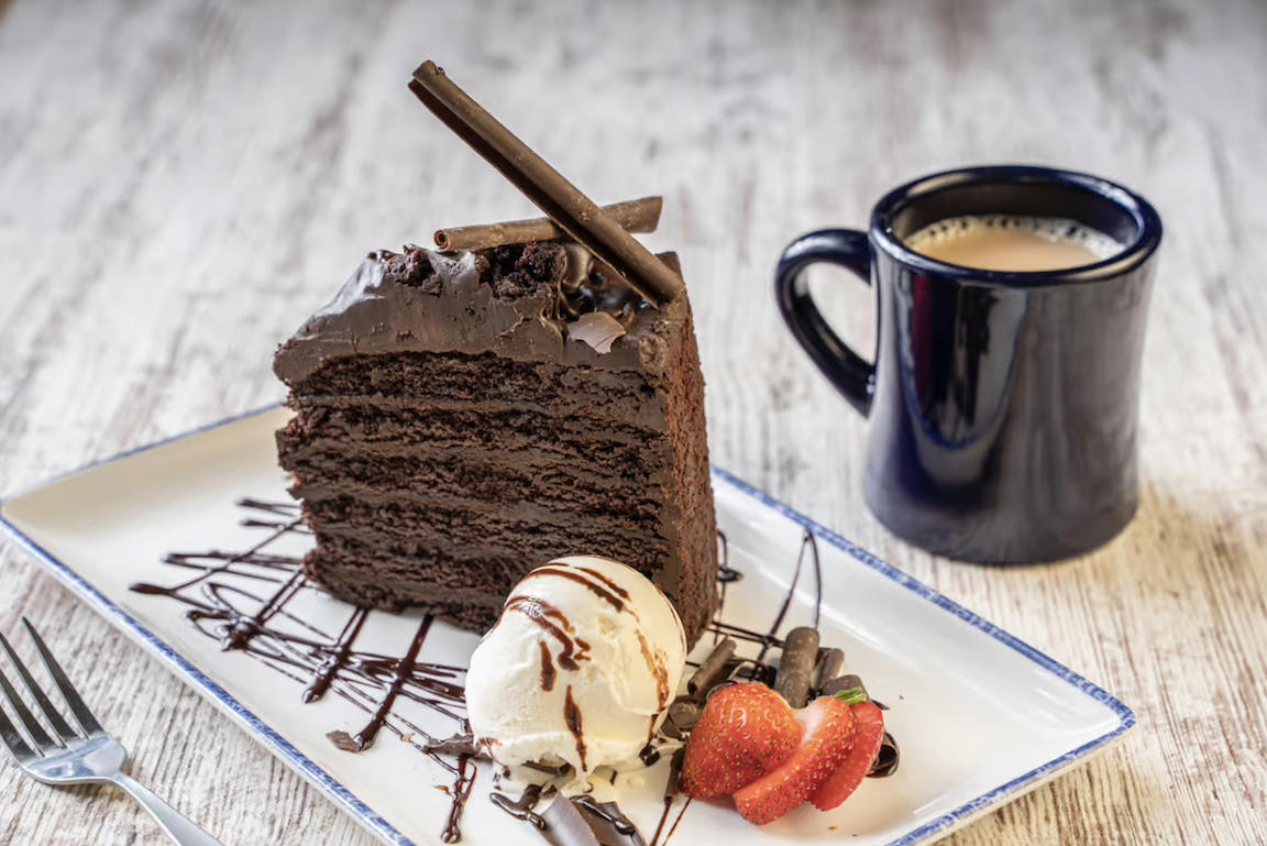 Seven-Layer Chocolate Cake for Two