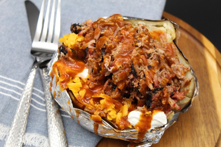 Baked Potato with Meat