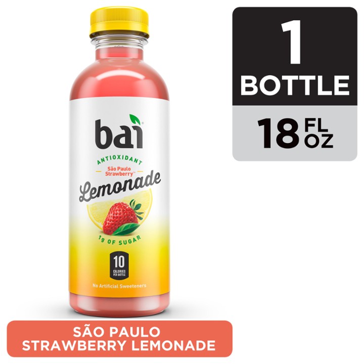 Bai Sao Paulo Strawberry Lemonade - 18.0 Oz