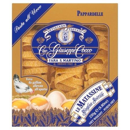 (6 Pack) Giuseppe Cocco Egg Pappardelle, 8.8 Oz