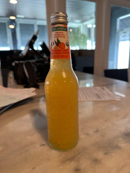Galvanina, Organic Fru.it, Sparkling Beverage with Pulp, Clementine