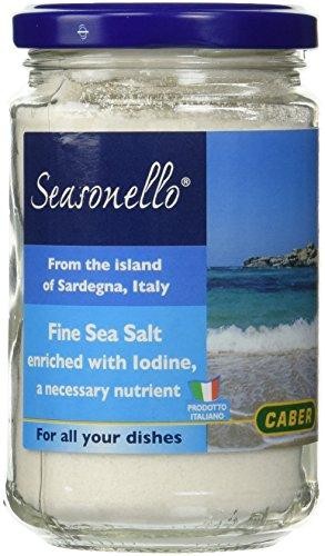 Seasonello Fine Sea Salt by Caber (10.6 Ounce)