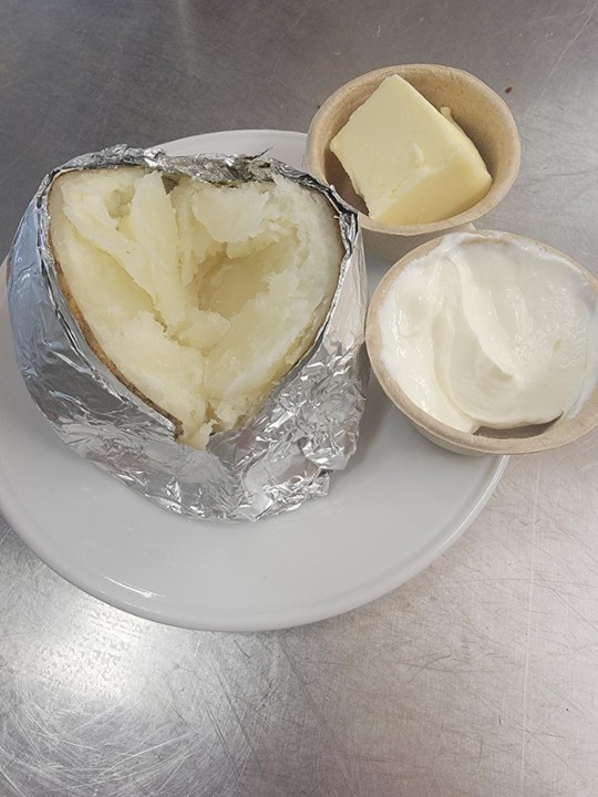Baked potato- only after 4pm