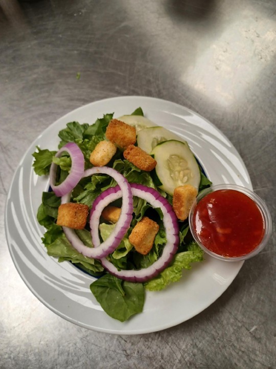 Side Salad with Dressing