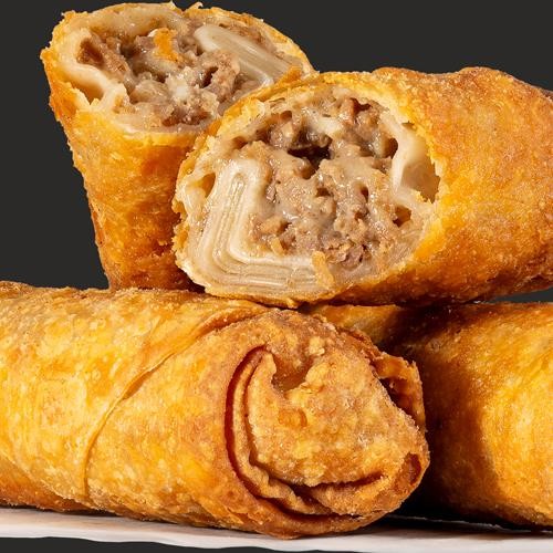 Philly Cheesesteak Egg Rolls