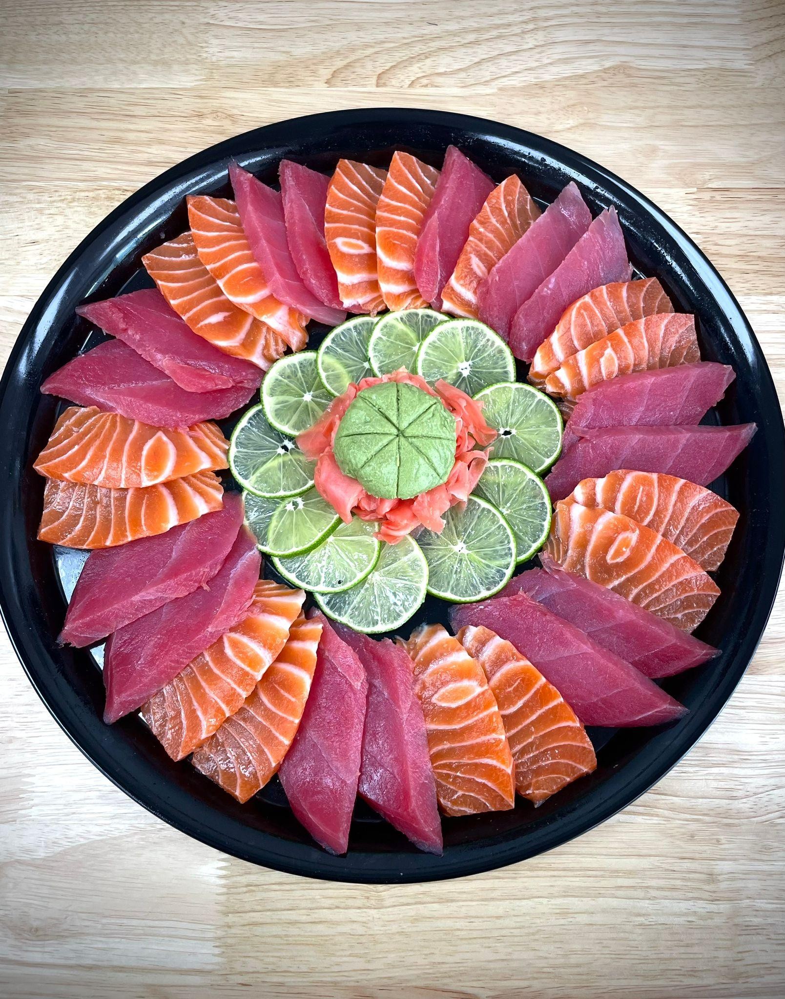 Sliced Fish Platter