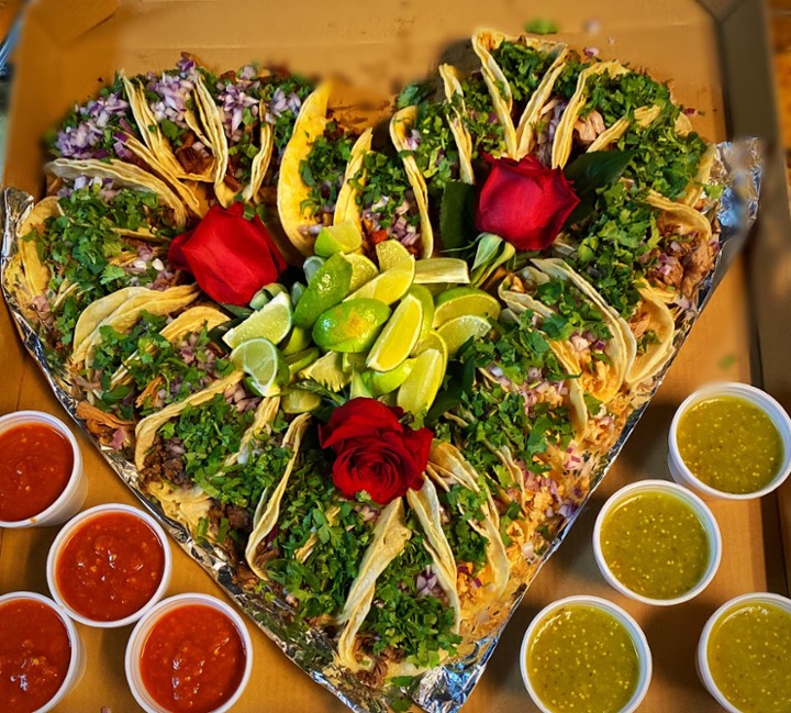 Valentine Special Taco Box 15 tacos