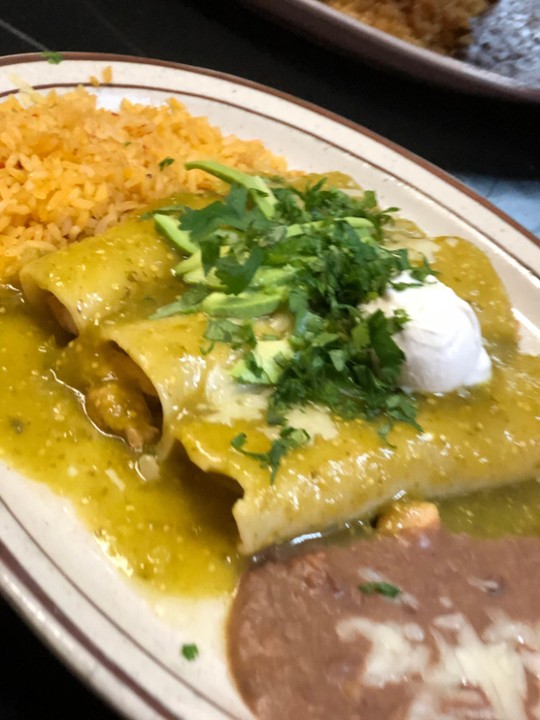 Enchiladas Verdes