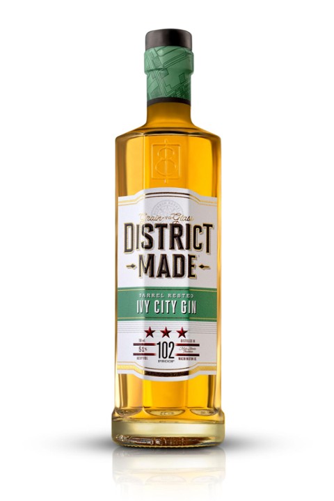 District Made Barrel Rested Ivy City Gin