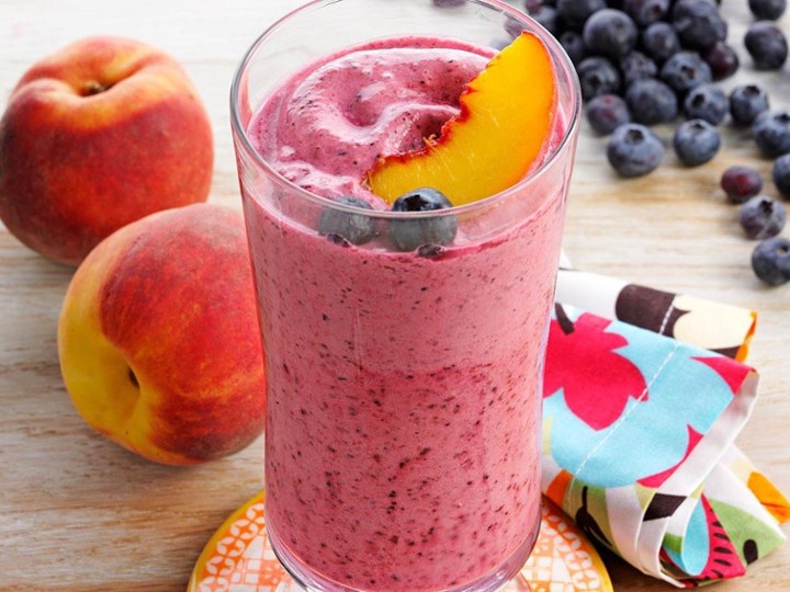 Peach Berry Bliss Smoothie