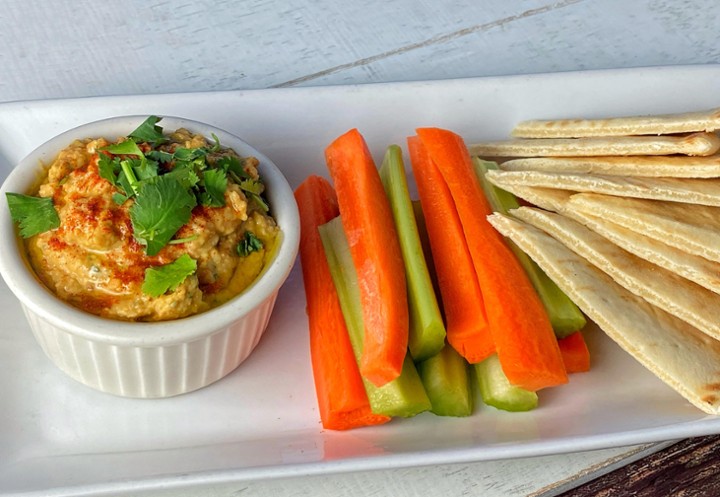 House-Made Hummus & Warm Pita (V, GFO)