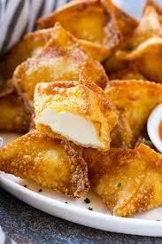 C Seafood Cheese Wontons (24pcs) (**) 虾津云吞