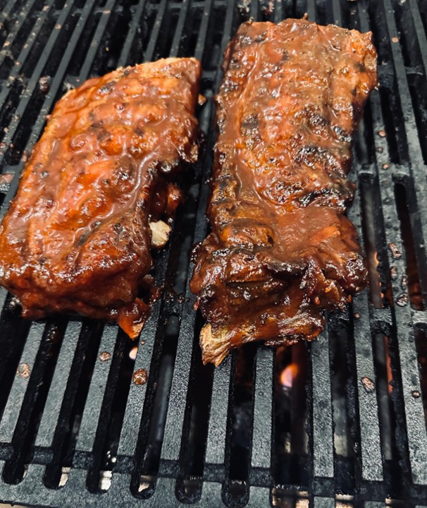 Otto BBQ & Grill 921 East Memorial Drive - whole rack ribs