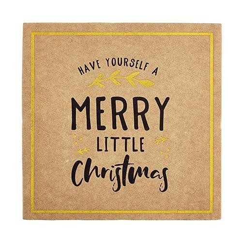 SAN Merry holiday coasters 8 pack