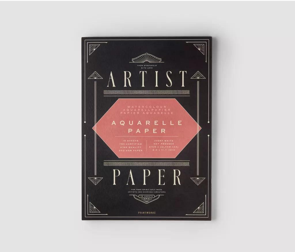 PRI Artist Paper Pad- aquarelle