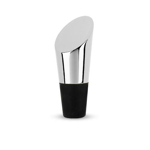 VIS Silver heavyweight bottle stopper