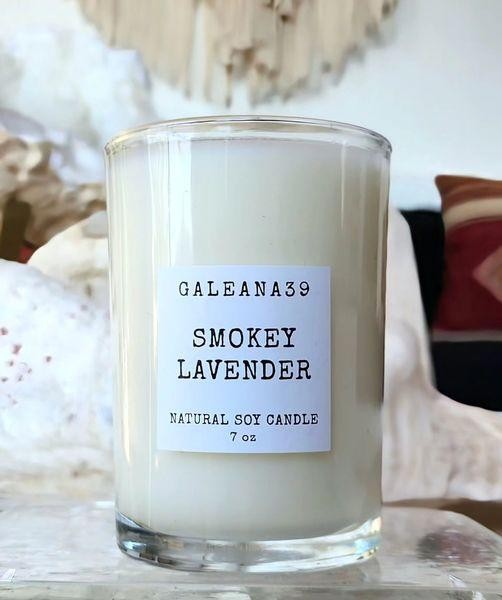 GAL Smokey lavender soy candle