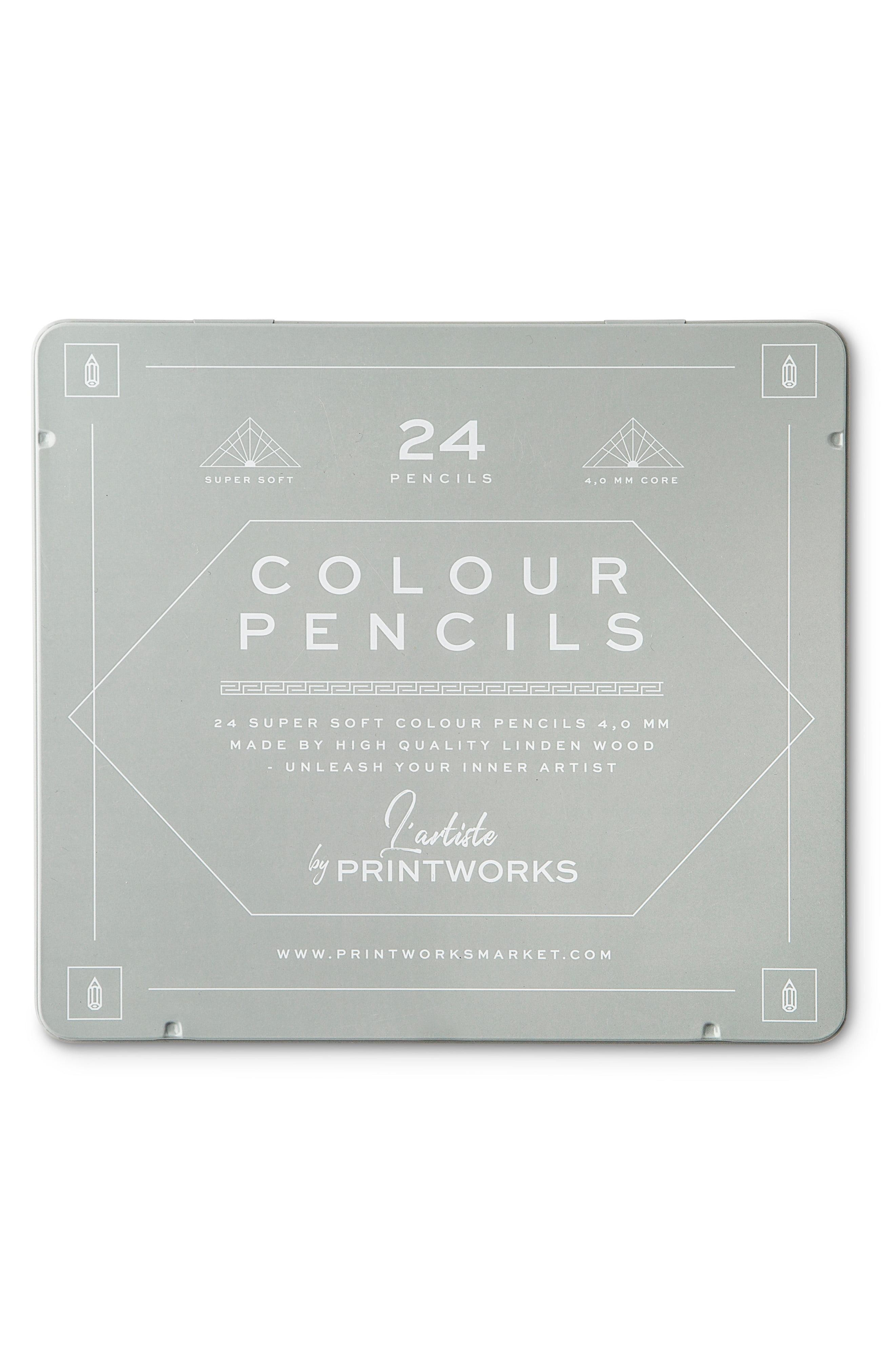 PRI Colour pencils set/24