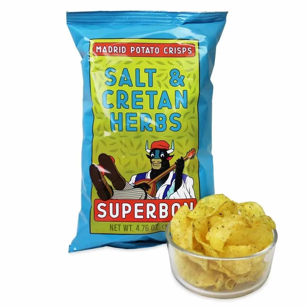 SUP Salt & cretan herb chips
