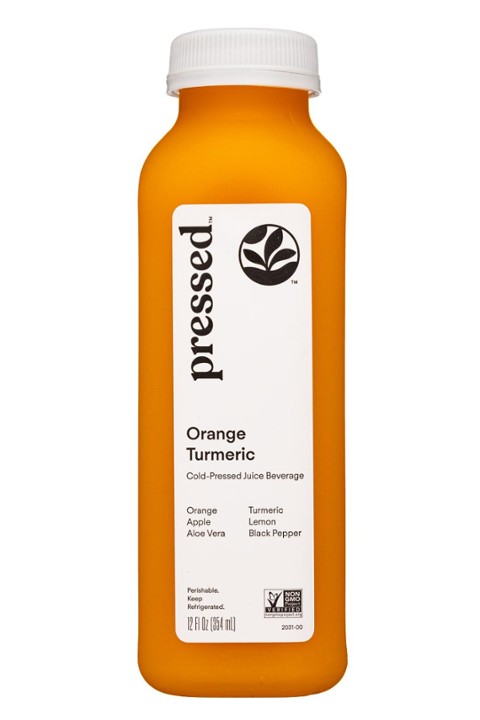 Pressed Juice orange tumeric