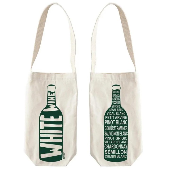 MAP White wine tote