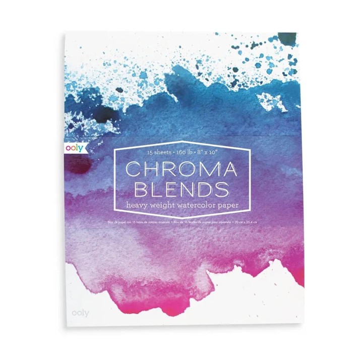 OOL Chroma blends watercolor pad