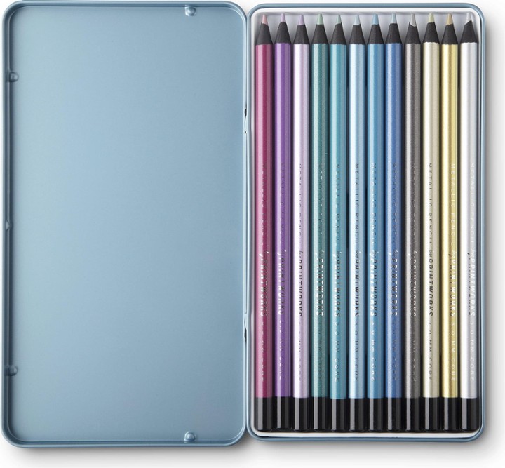 PRI Metallic pencils set/12