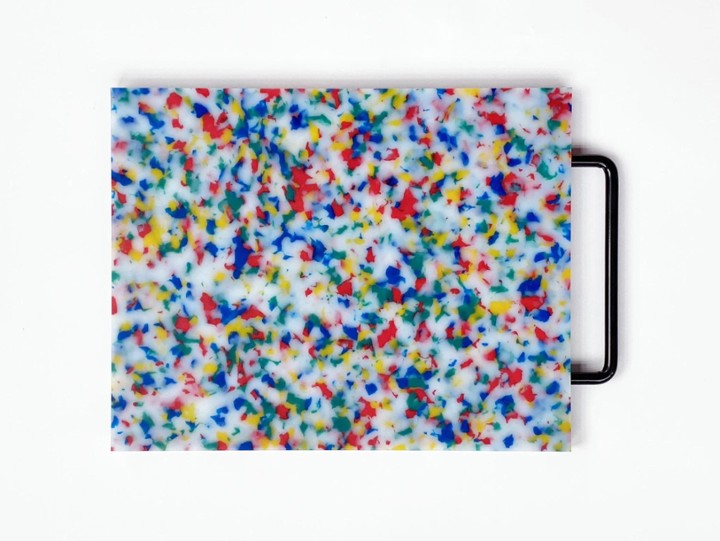 FRE Chopping Block Large- multi confetti