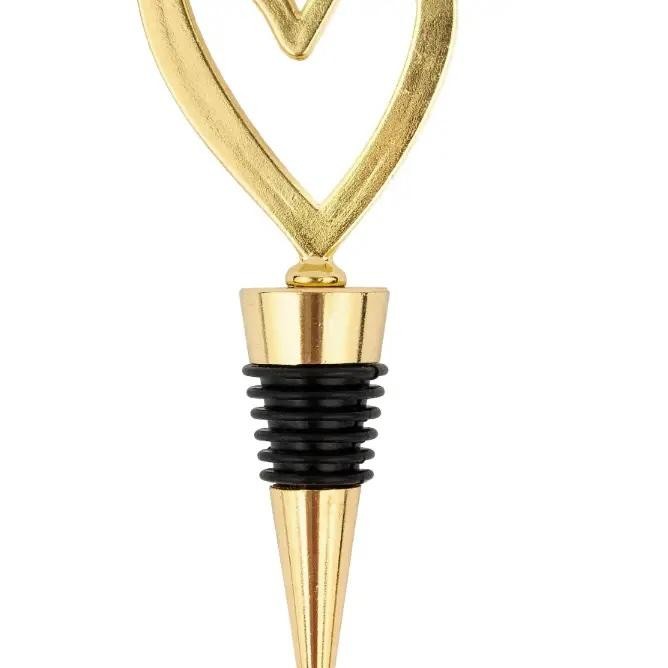 WED Heart wine bottle stopper