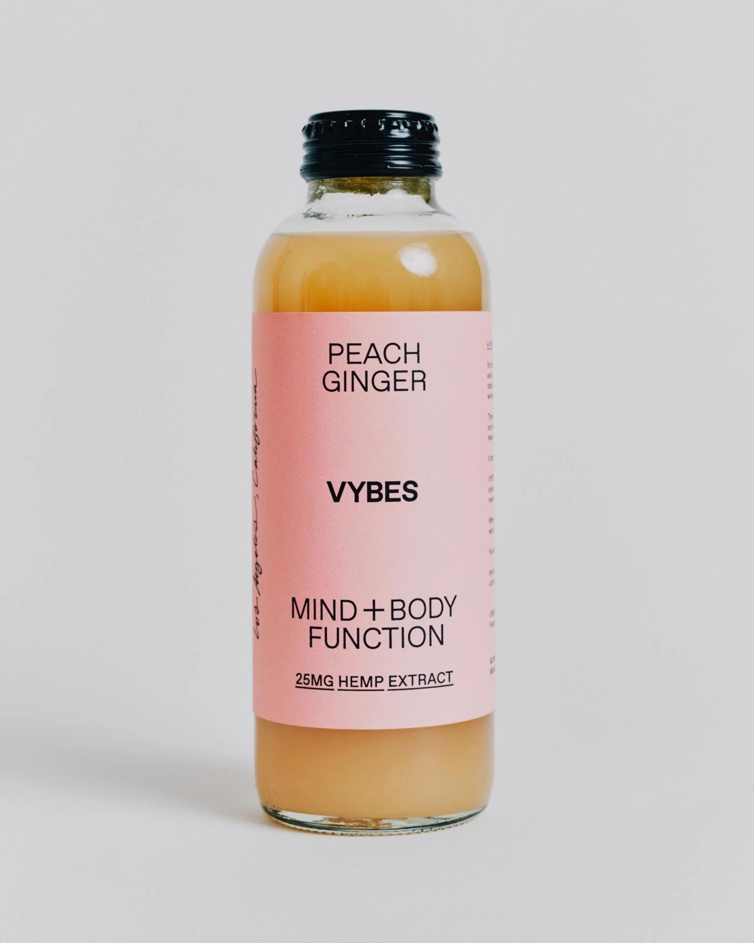 Vybes Peach Ginger