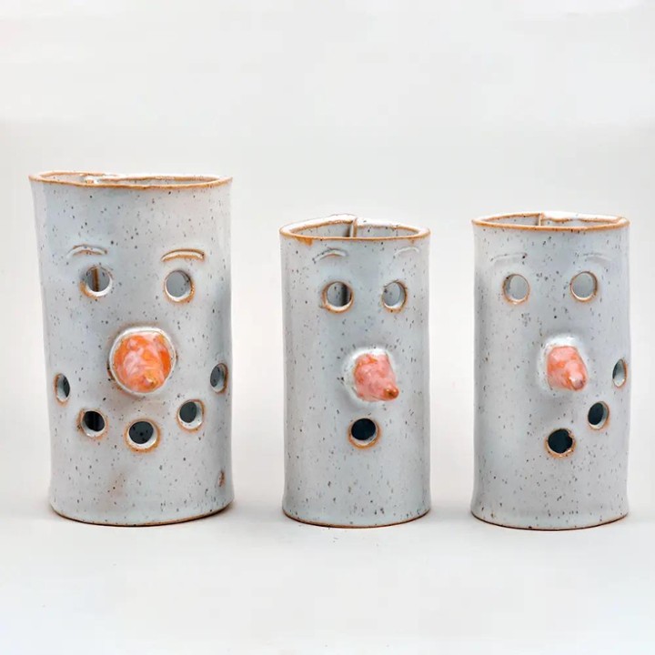 MUD Snowman luminary med