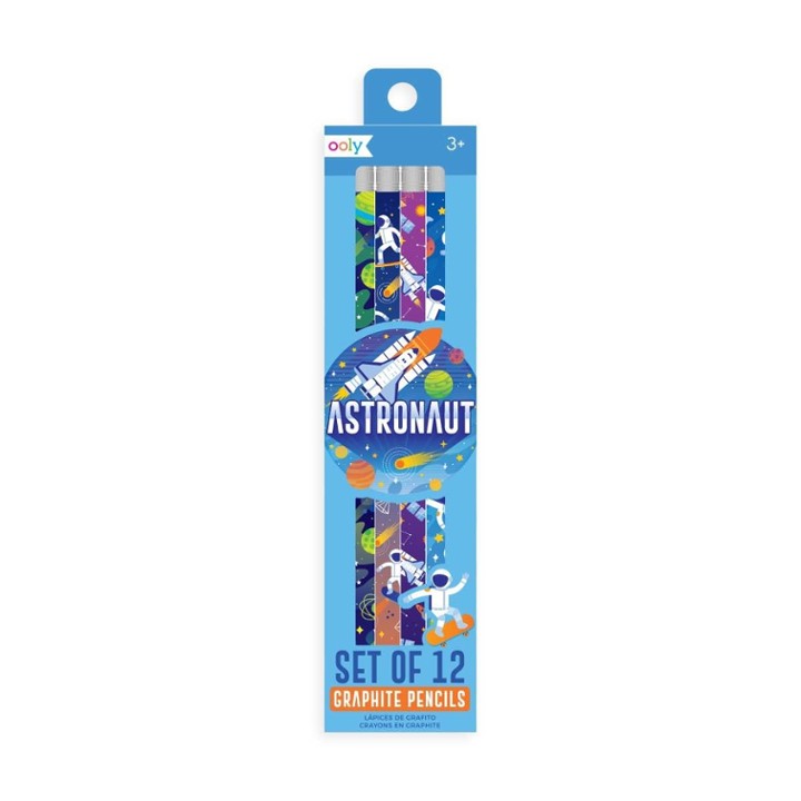 OOL Astronaut graphite pencils 12pk