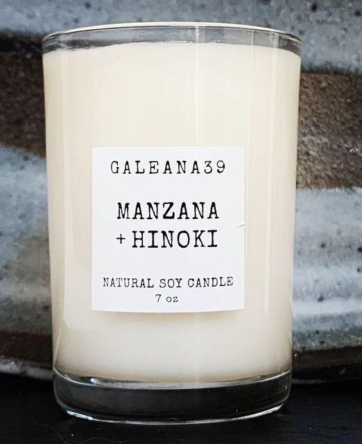 GAL Manzana hinoki soy candle