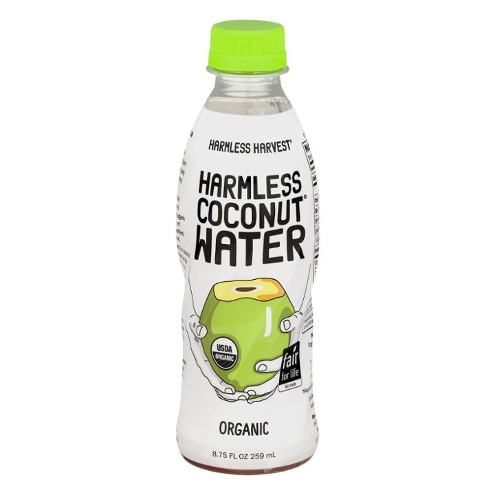 Harmless harvest raw coconut water