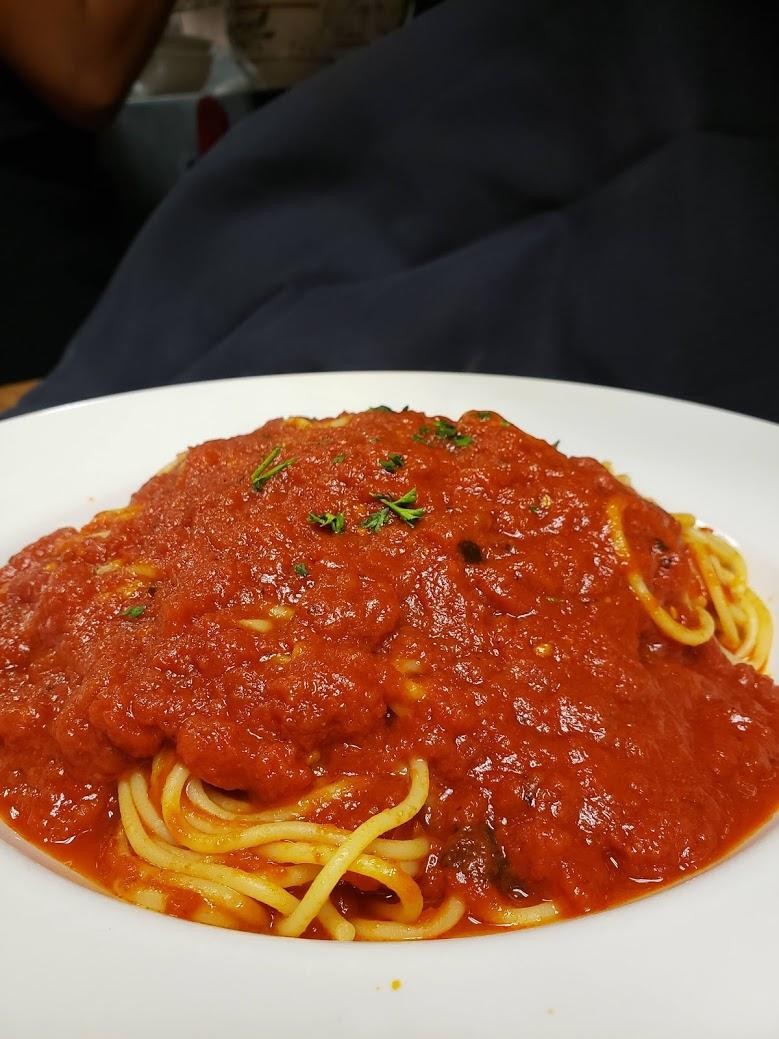 Spaghetti Marinara.