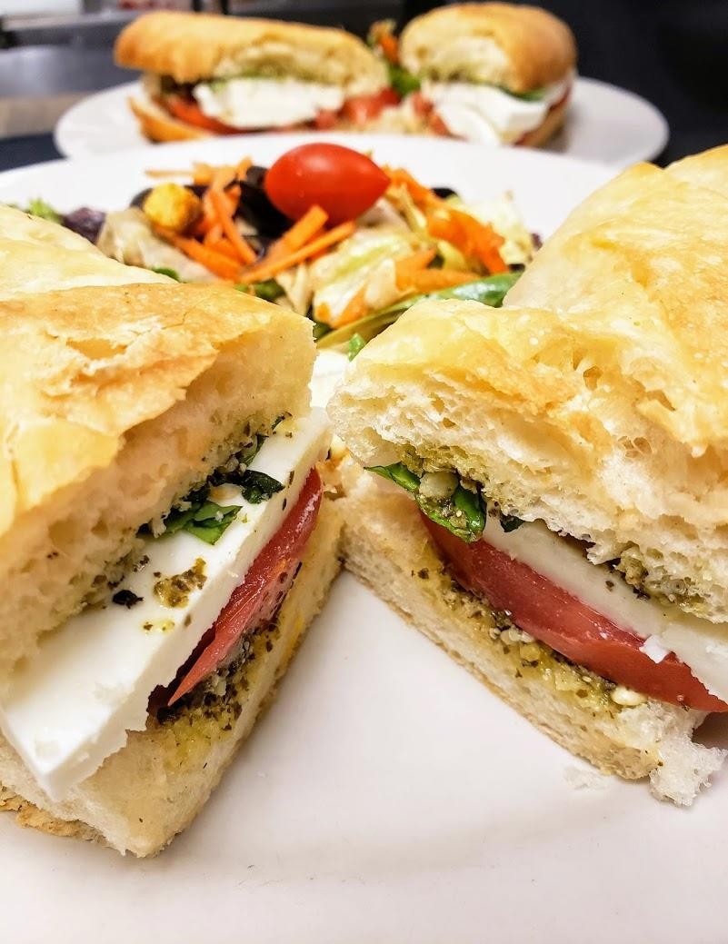 Mozzarella & Tomato Sandwich