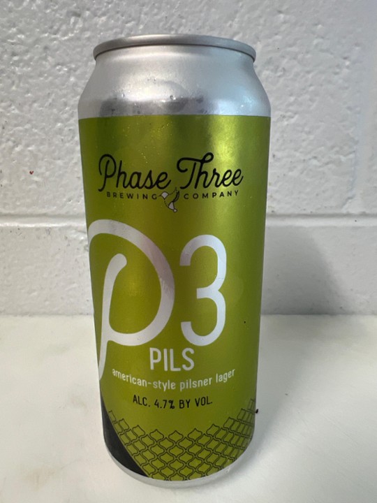 Phase Three - P3 Pils  (alcohol)