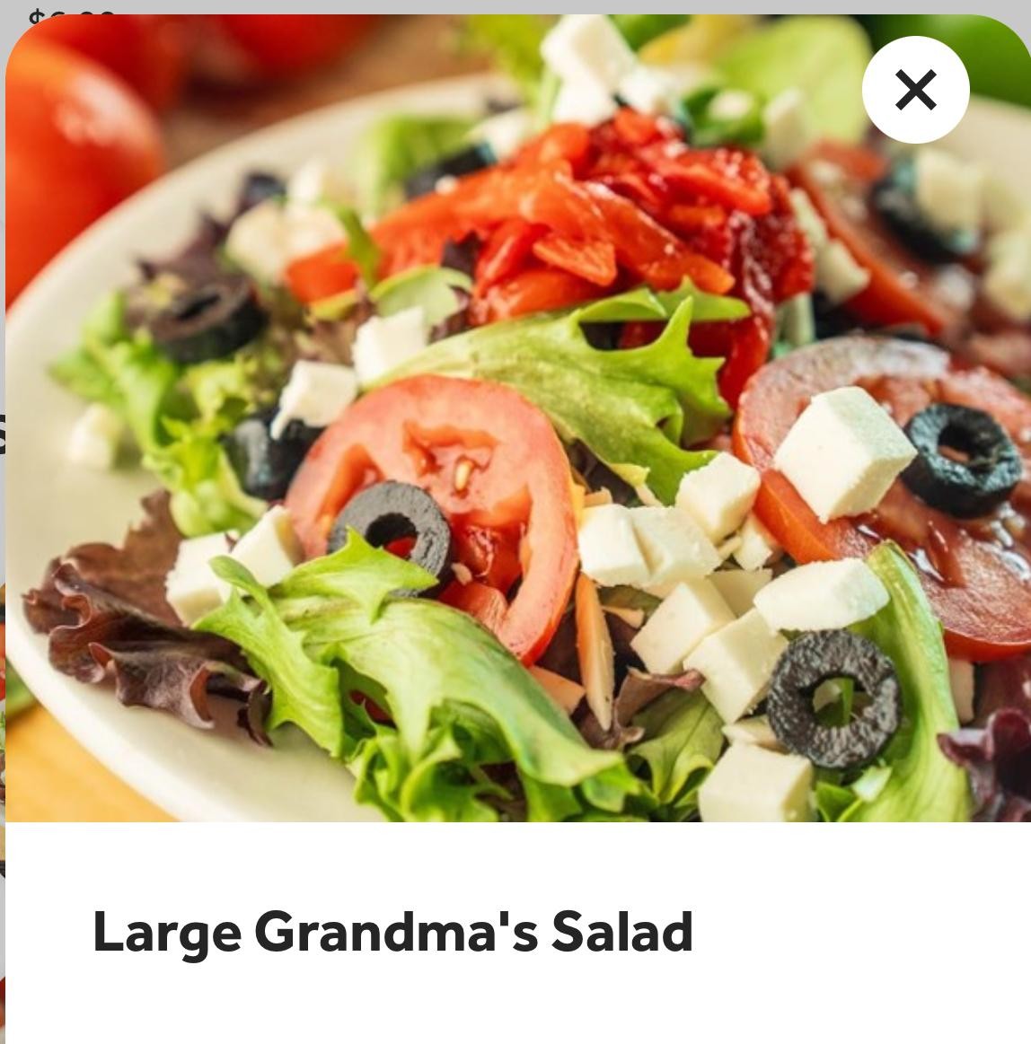 Large Grandma's Salad