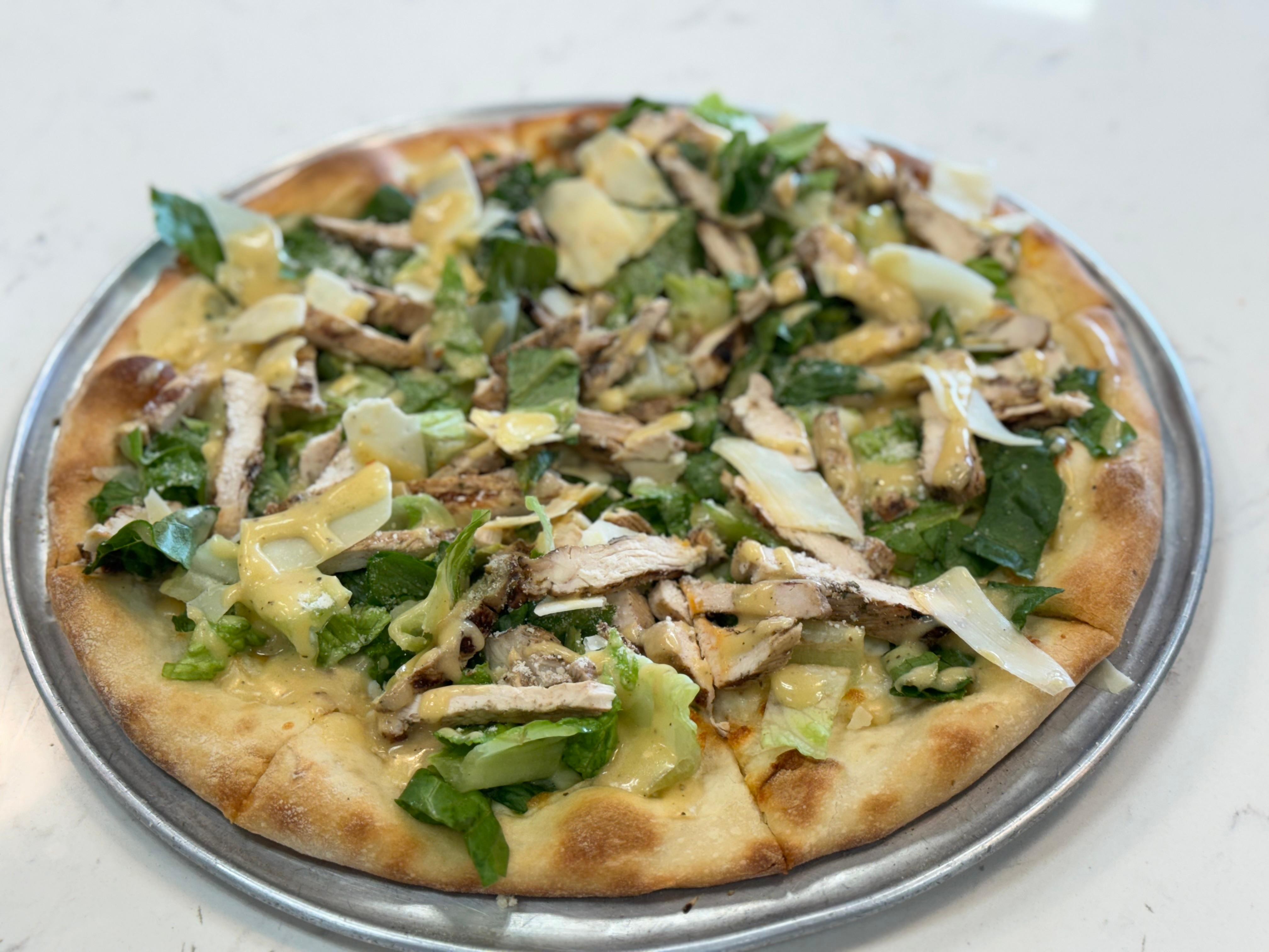 Large 16" Grilled Chicken Caesar Salad Pizza