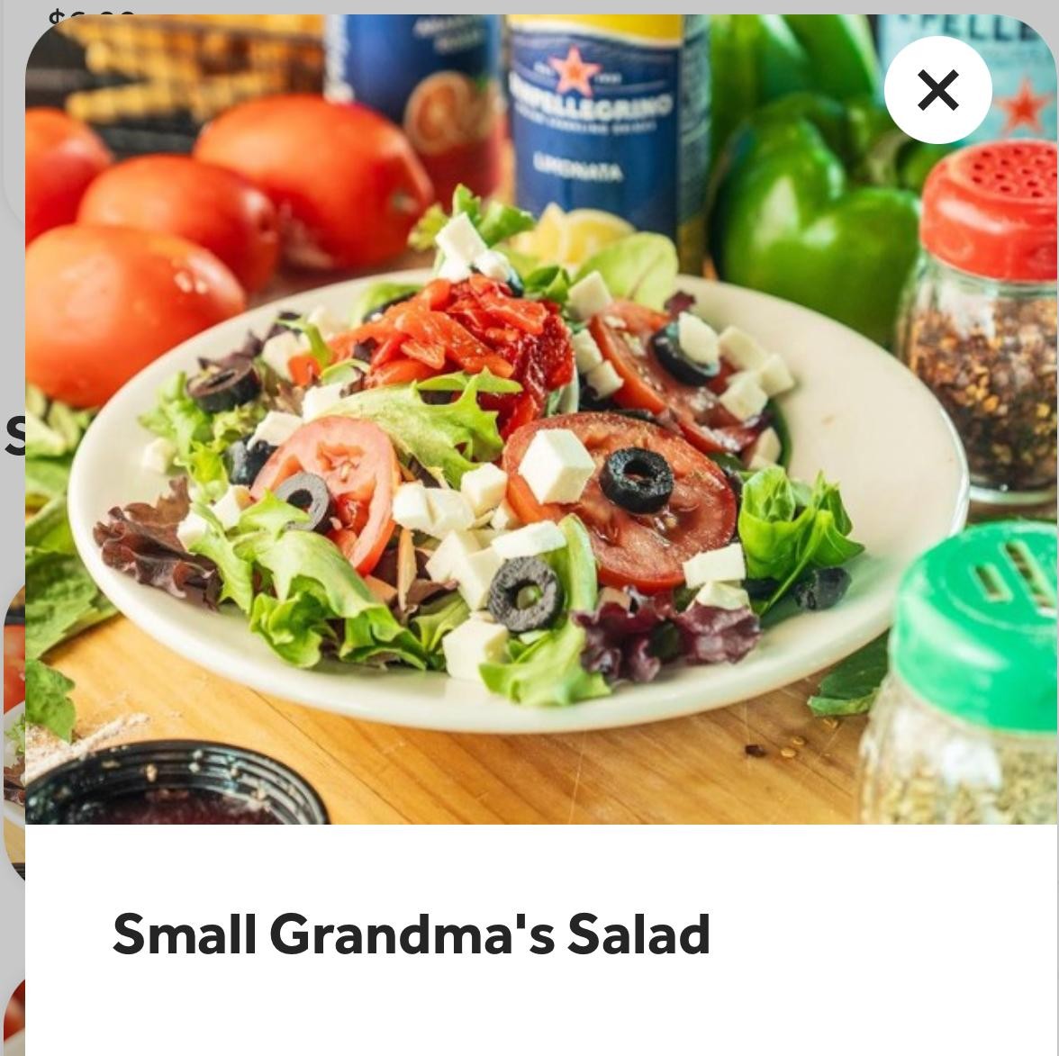 Small Grandma's Salad