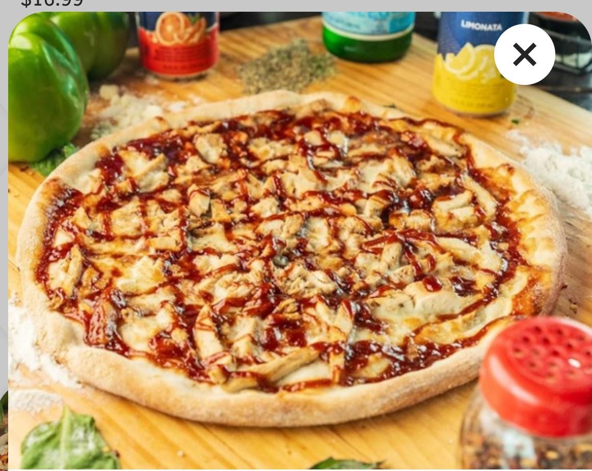 Large 16" BBQ Chicken Pizza