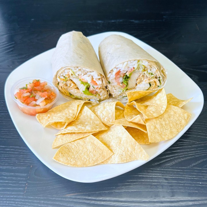 Cajun Mahi-Mahi Wrap