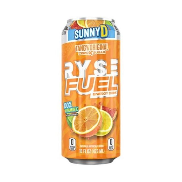 Single Ryse Fuel tangy orange 16oz