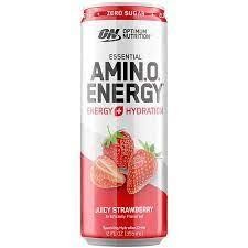 Single Amino Energy juicy strawberry 12 fl oz