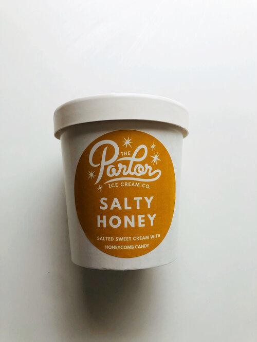 Parlor Salty Honey Ice Cream