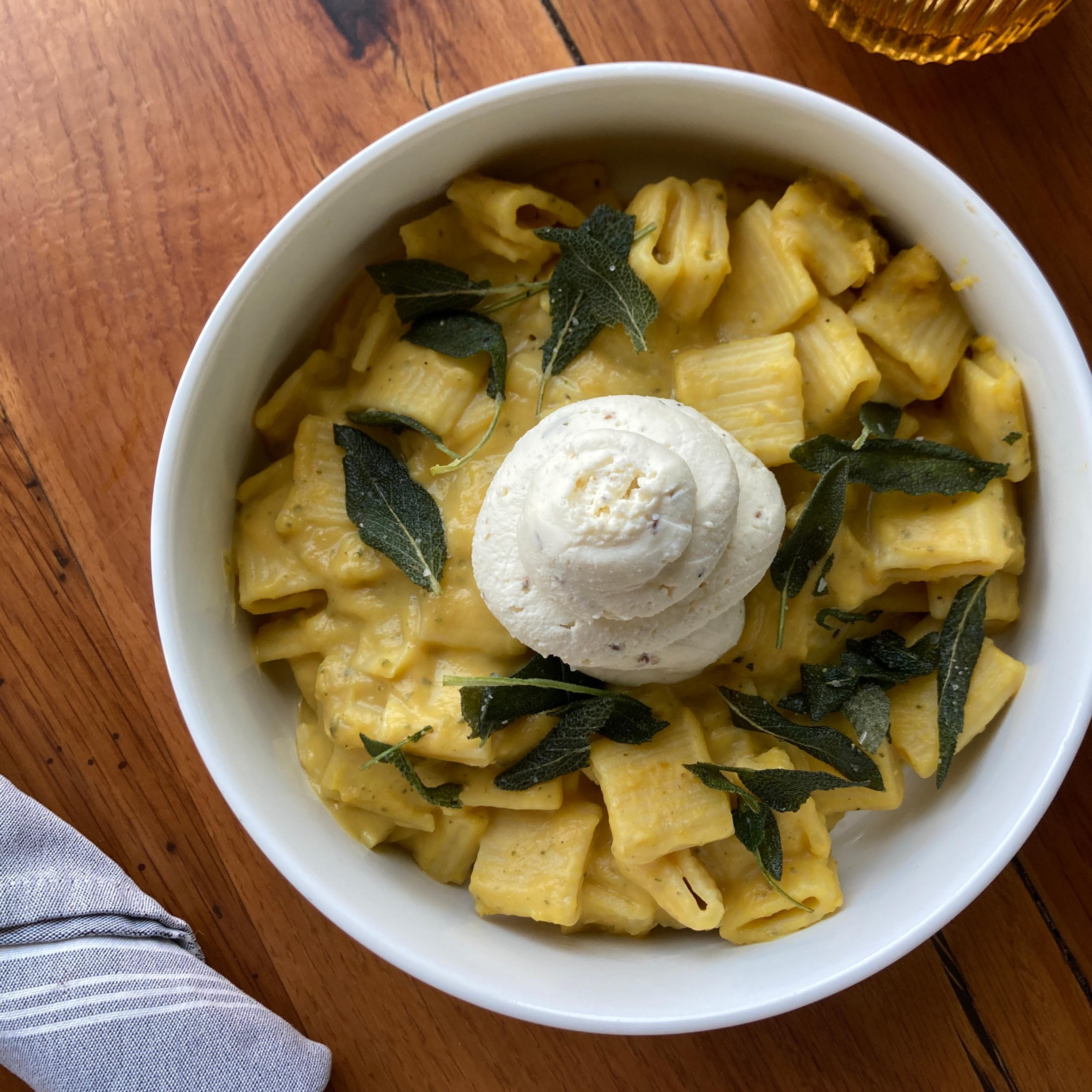Butternut Sage Rigatoni