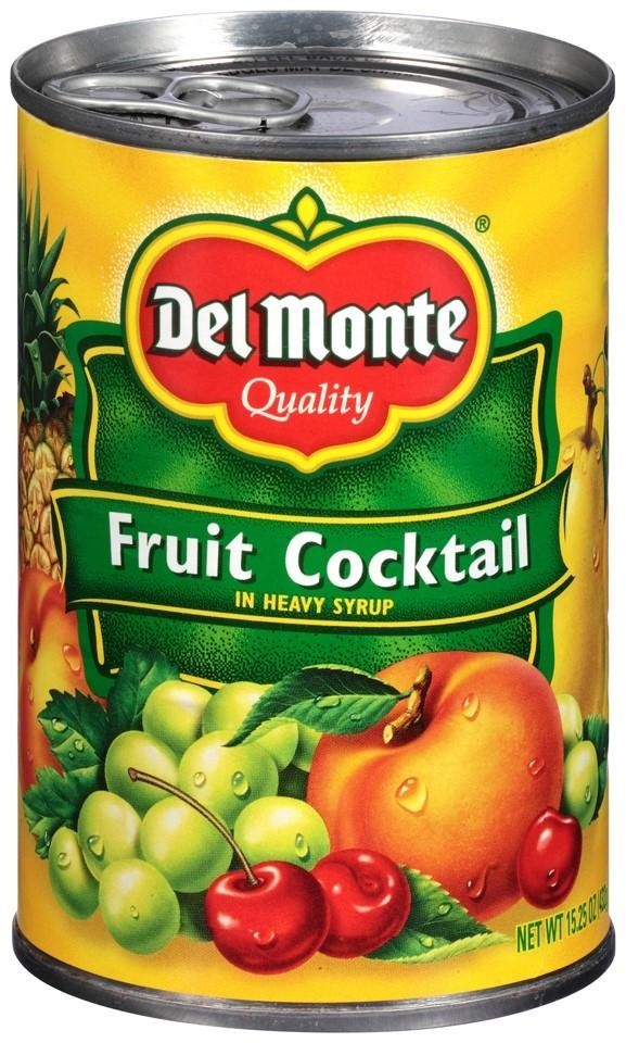 Del Monte, Fruit Cocktail in Heavy Syrup